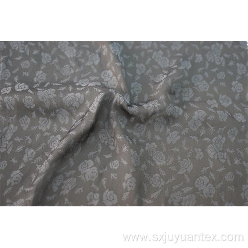 100% Polyester Rose Flower Jacquard Sea Island Fabric